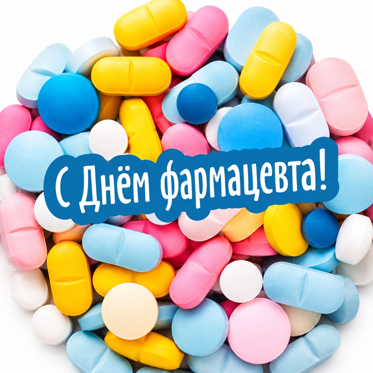 Bright card for Pharmacist Day