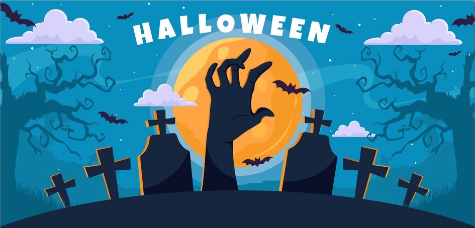 Atmospheric Halloween card