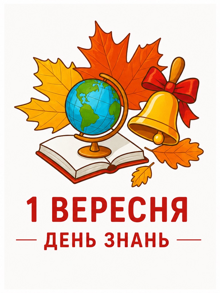 Cheerful Back to School card for children
