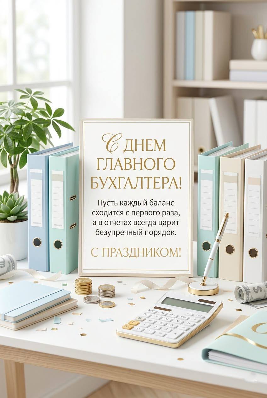 Chief Accountant's Day Greeting Card