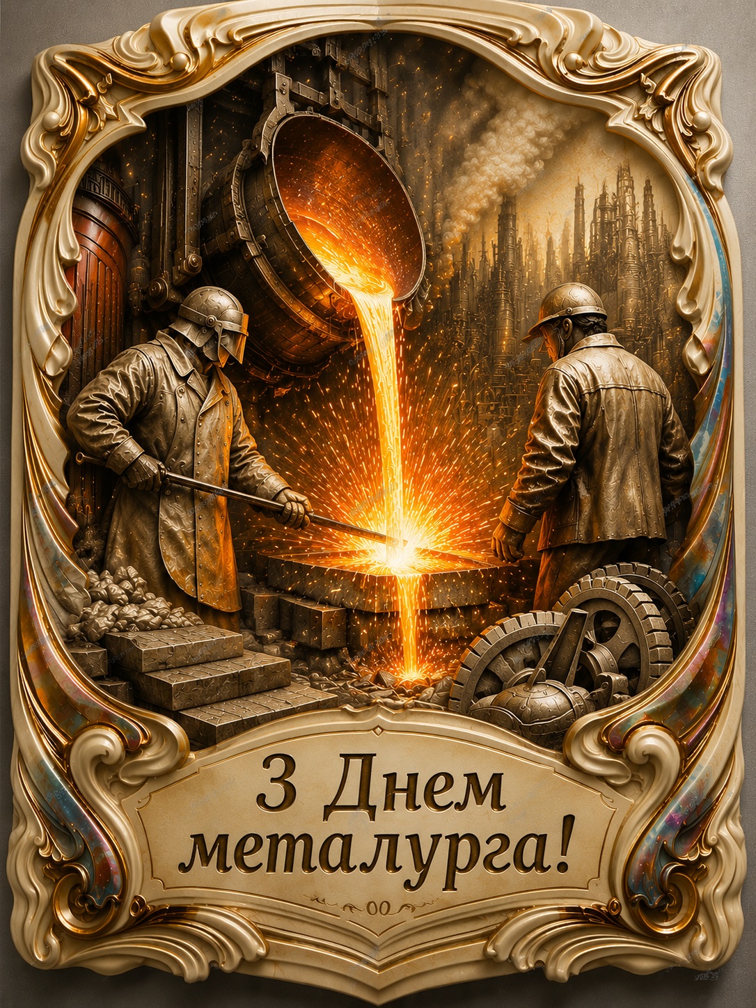 Happy Metallurgist's Day Greeting Card
